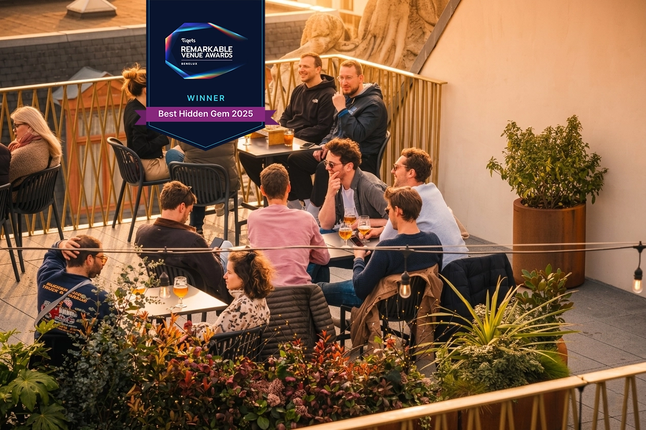 Belgian Beer World rooftop experience